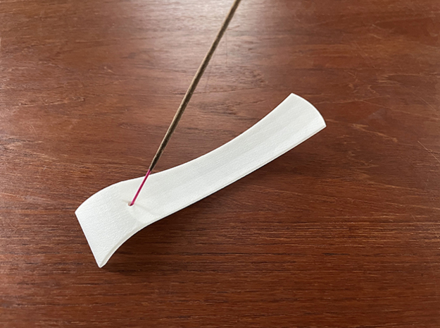 Incense And Peppermint in White Natural Versatile Plastic