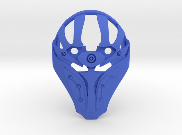 Mask of Intangibility V2 in Blue Processed Versatile Plastic
