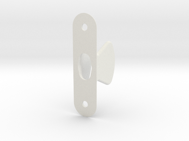 1G5 - Switch Guard (P-51D) in White Natural Versatile Plastic