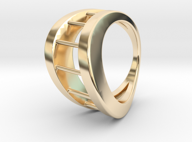 Bague Disco Fever in 14K Yellow Gold: 5 / 49