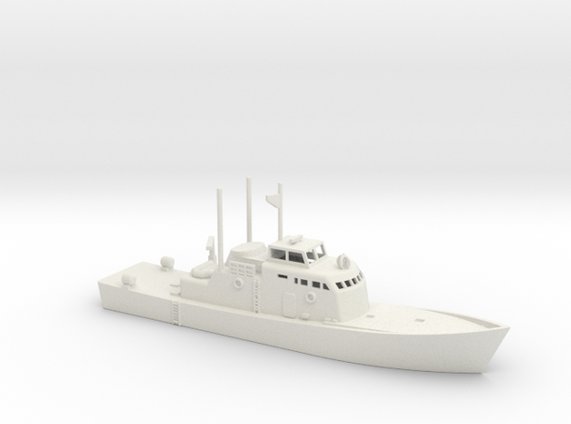 1/285 Scale RNZN Lake Class Patrol Boat ca1980 in White Natural Versatile Plastic