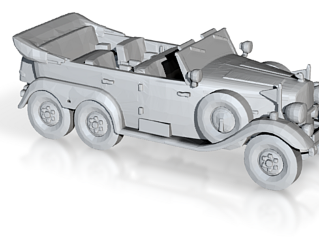Car Mercedes G4 W31 Nazi Wolfenstein 1/45 in Tan Fine Detail Plastic
