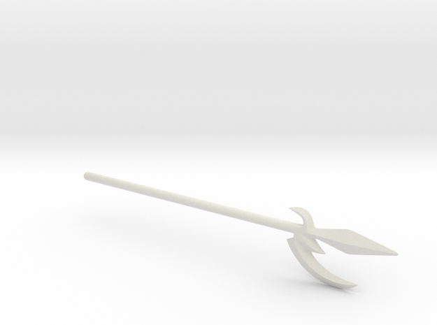 Galaxy Warriors Spear (full) Vintage in White Natural Versatile Plastic