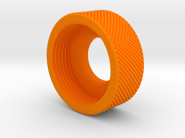 Nut for A320 Vier im Pott Tailpiece in Orange Processed Versatile Plastic