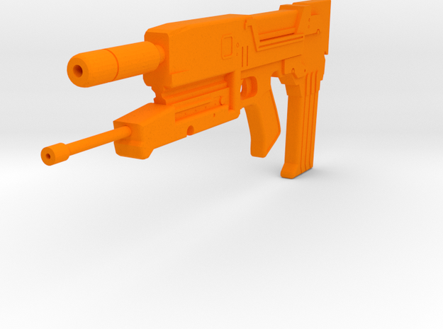 1:4 Scale Westinghouse M95A1 Phased Plasma Rifle in Orange Processed Versatile Plastic