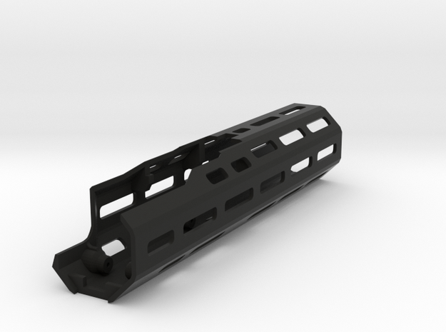 NE UZI extra long M-lok handguard (24cm; 9.45") in Black Natural Versatile Plastic