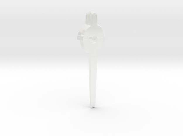 Gel Needle v2 Compatible with VW Beetle post 54 in Clear Ultra Fine Detail Plastic