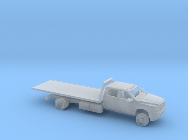 1/160 2020 Dodge RamCrew Cab Roll Back Wrecker Kit in Tan Fine Detail Plastic