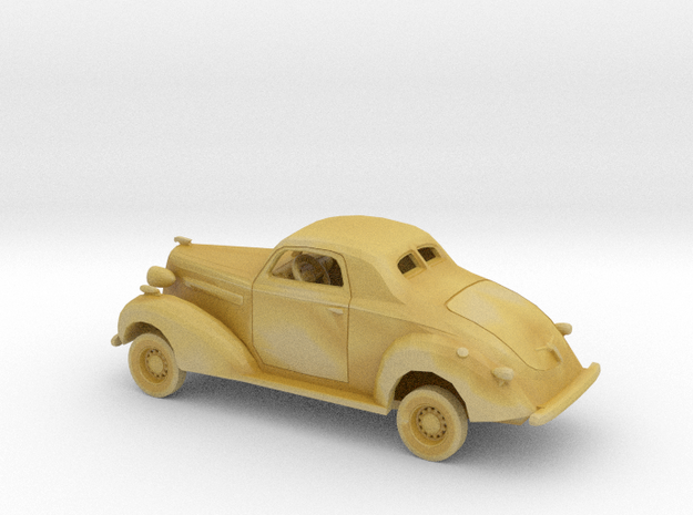 1/87 1936 Buick Coupe Kit in Tan Fine Detail Plastic