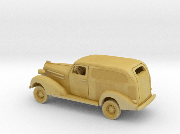 1/87 1936 Chevrolet Panel Delivery Kit in Tan Fine Detail Plastic