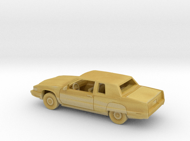 1-87 1989-92 Cadillac Fleetwood Coupe Kit in Tan Fine Detail Plastic
