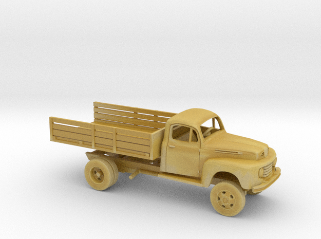 1/87 1948-50 Ford F-Series Stakebed Kit in Tan Fine Detail Plastic