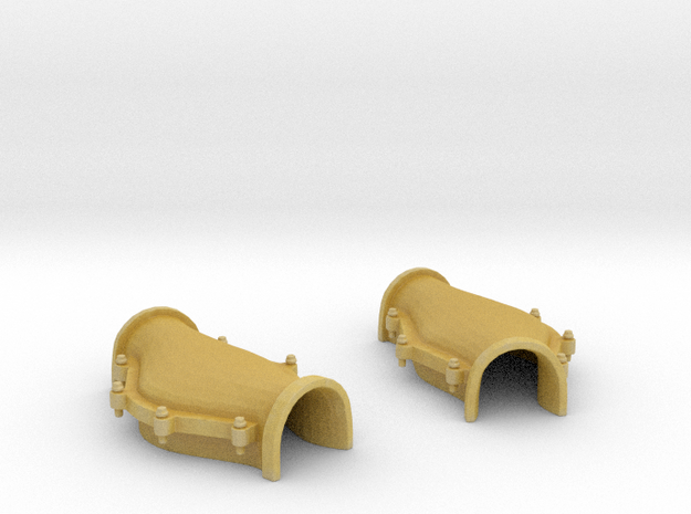 1/35 USN Cable Locker Covers Foredeck in Tan Fine Detail Plastic