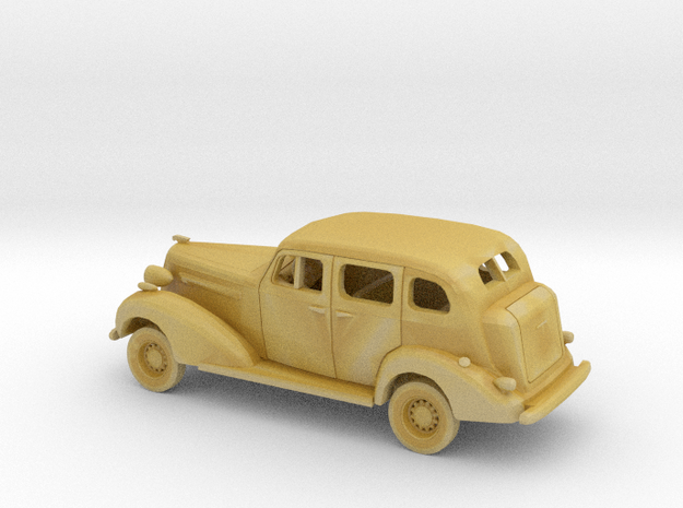 1/72 1936 Buick Sedan Kit in Tan Fine Detail Plastic