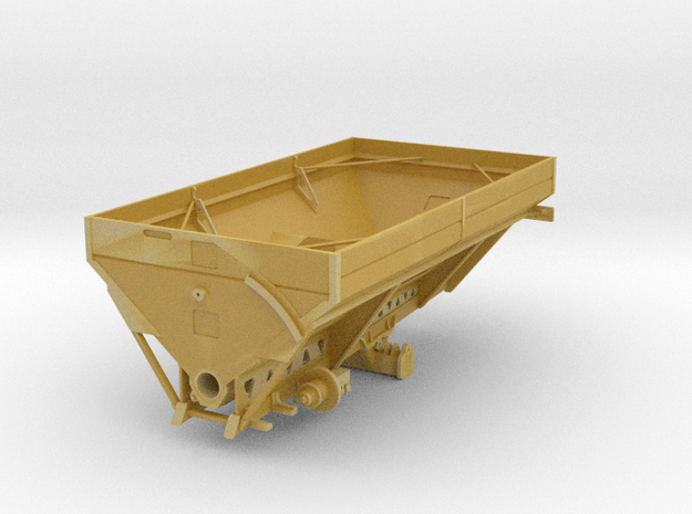 Green/Red 11/1396 Wheeled Grain Cart (Part 1 of 4) in Tan Fine Detail Plastic