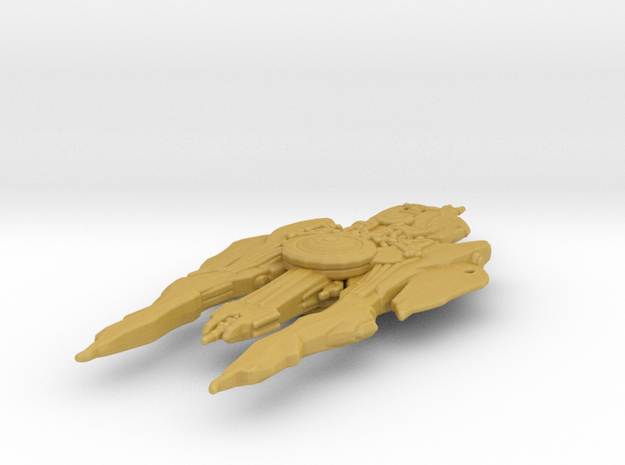 Klingon Qugh Class 1/20000 Attack Wing in Tan Fine Detail Plastic