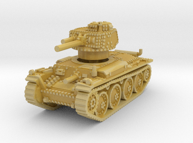 Panzer 38t S 1/160 in Tan Fine Detail Plastic