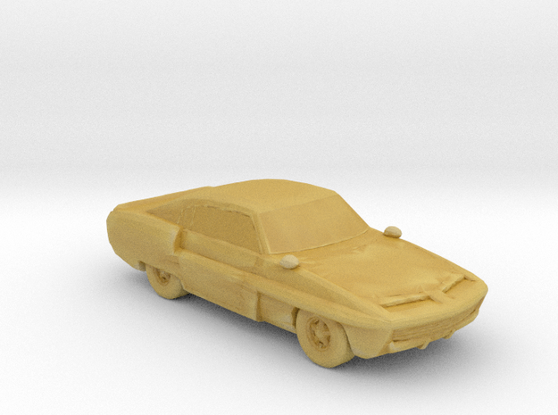 J90  Sport Car 1:160 scale in Tan Fine Detail Plastic