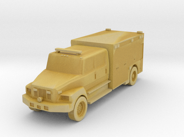 Freightliner Ambulance 2020 - Zscale in Tan Fine Detail Plastic