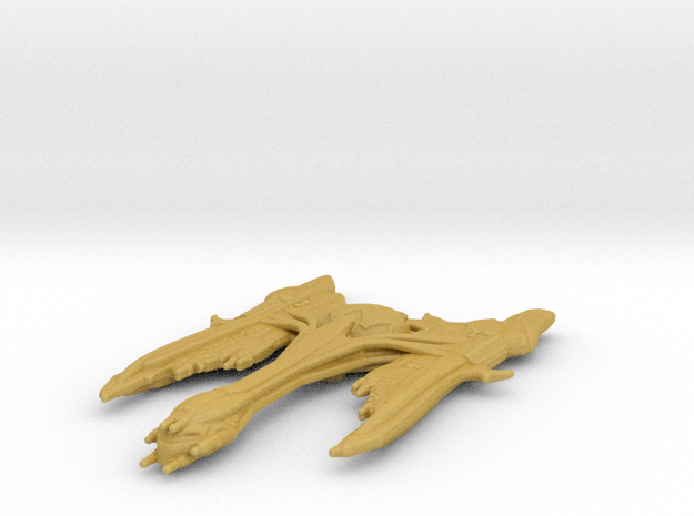 Klingon BortaS bir Class 1/15000 Attack Wing in Tan Fine Detail Plastic