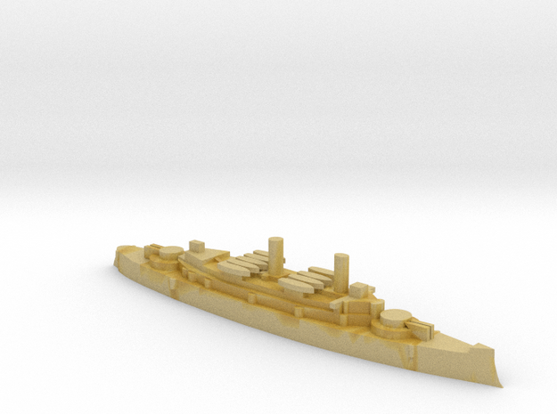 USS Olympia protected cruiser 1:2400 in Tan Fine Detail Plastic