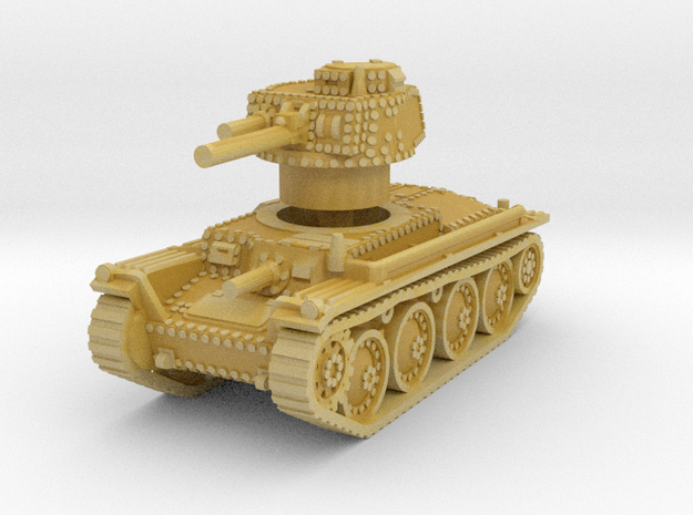 Panzer 38t A 1/160 in Tan Fine Detail Plastic