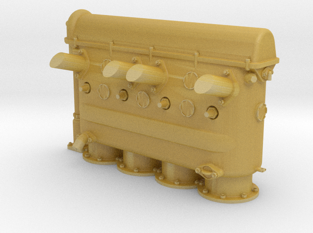 1:32 Wolseley Viper Cylinders Stbd-Right in Tan Fine Detail Plastic