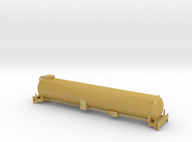 BNSF LNG Tender - HOscale in Tan Fine Detail Plastic