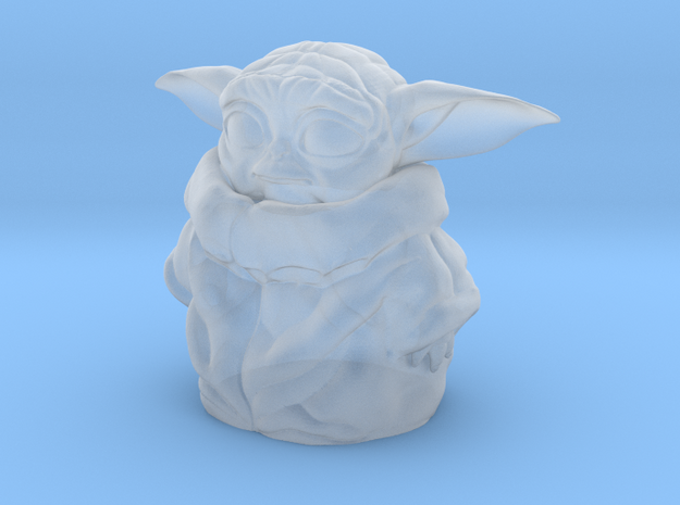Grogu (Star Wars Legion) Baby Yoda | The Asset in Clear Ultra Fine Detail Plastic