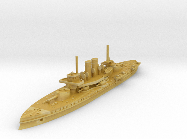  1/1250 Äran Class Coastal Defense Battleship in Tan Fine Detail Plastic
