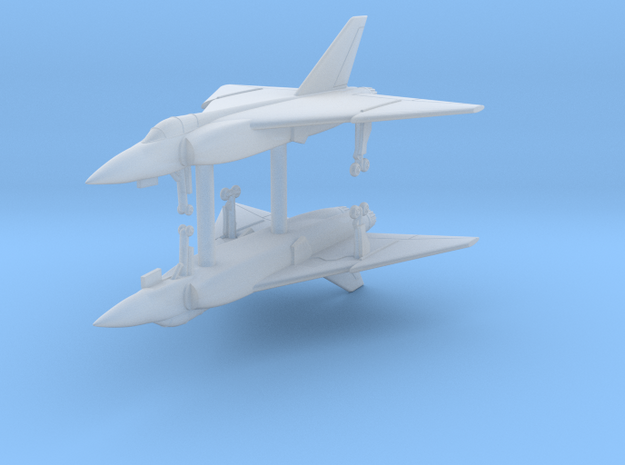 1/400 Avro Arrow II x2 in Clear Ultra Fine Detail Plastic