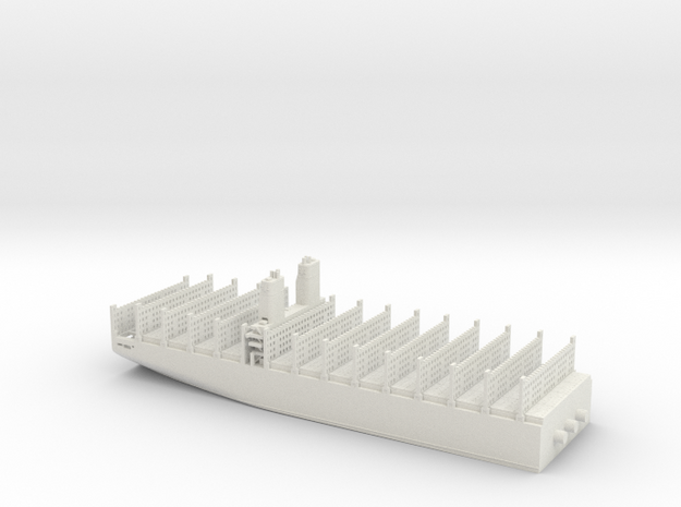 Monaco_500_P2_aft in White Natural Versatile Plastic