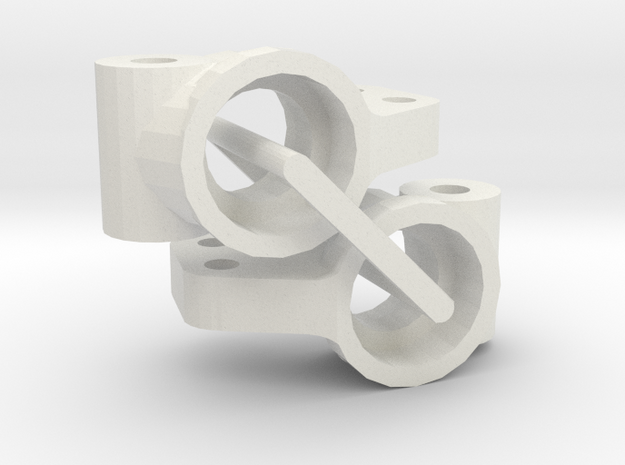 12mm Hex Conversion - For DT-03 in White Natural Versatile Plastic
