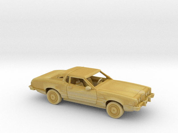 1/64 1974-76 Mercury Cougar Kit in Tan Fine Detail Plastic