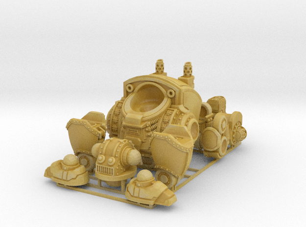 Space Knights Crusader Dreadnought in Tan Fine Detail Plastic