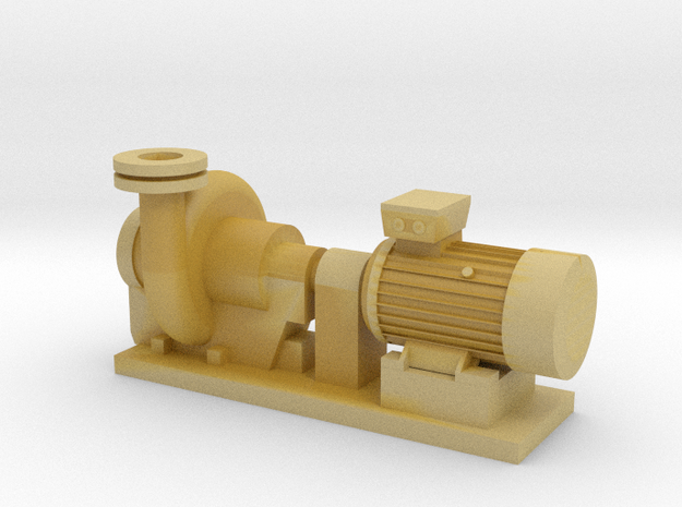 Centrifugal Pump #2 (Size 4) in Tan Fine Detail Plastic