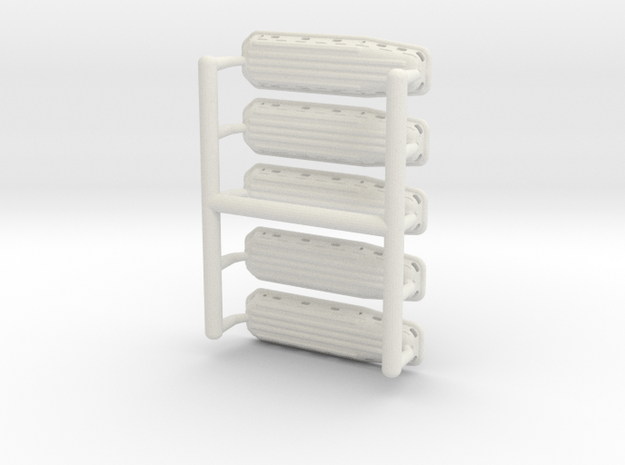 1/64 Basket Stretcher Set of 5 in White Natural Versatile Plastic