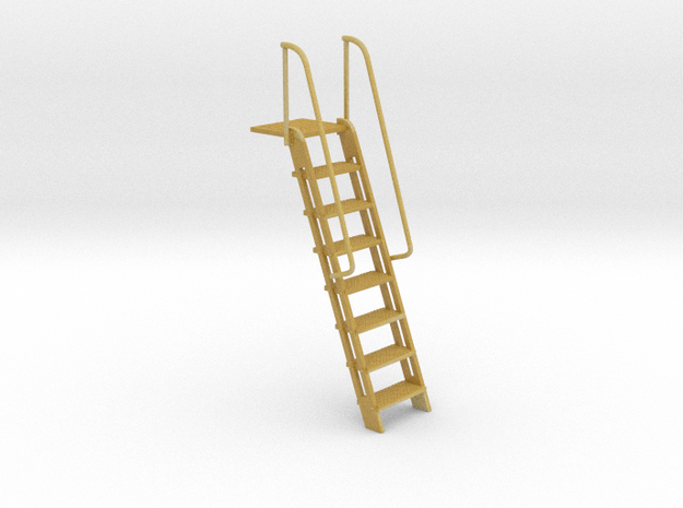 1/35 DKM Destroyer Gangway (Ladder) v1 in Tan Fine Detail Plastic