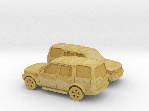 1/160 2X 2004-09 Land Rover Discovery in Tan Fine Detail Plastic
