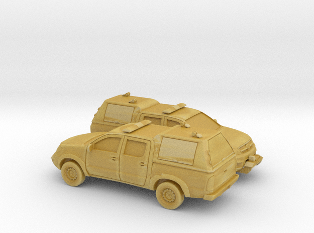 1/160 2X 2005-15 Toyota Hilux Royal Airforce Mount in Tan Fine Detail Plastic