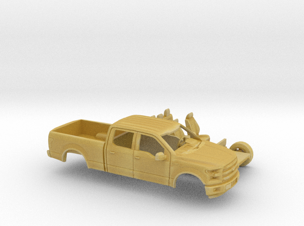 1/87 2014-17 Ford F-150 Long Bed Two Piece Kit in Tan Fine Detail Plastic