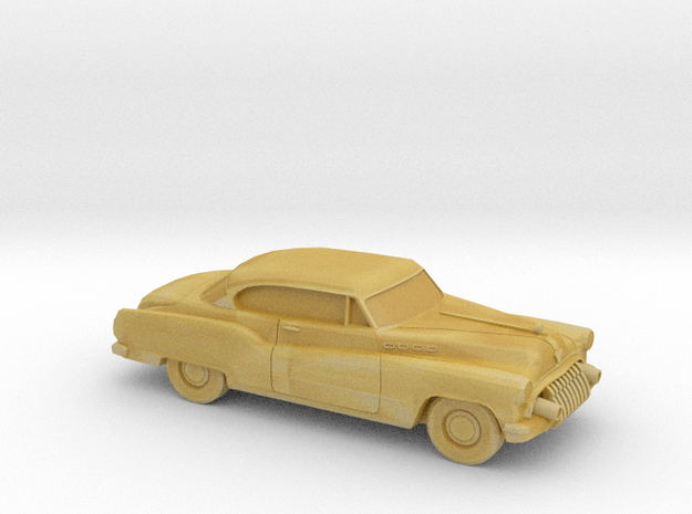 1/120 1X 1950 Buick Roadmaster Coupe in Tan Fine Detail Plastic