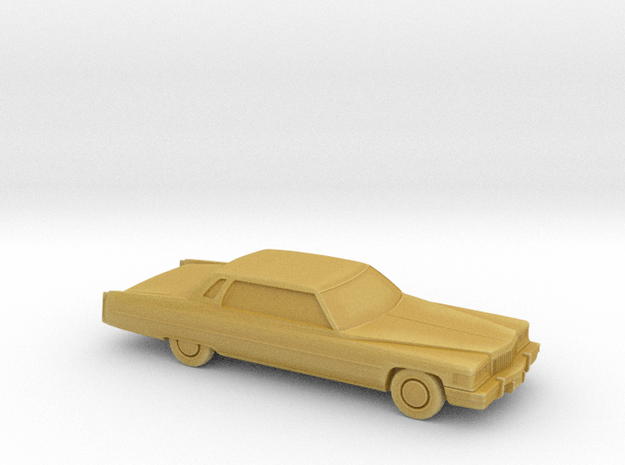 1/220 1975 Cadillac Sedan Deville in Tan Fine Detail Plastic