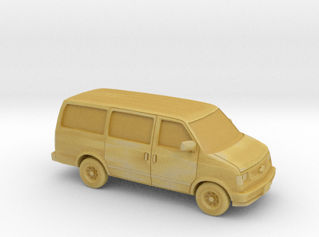1/87 1985 Chevrolet Astro Van Extended in Tan Fine Detail Plastic