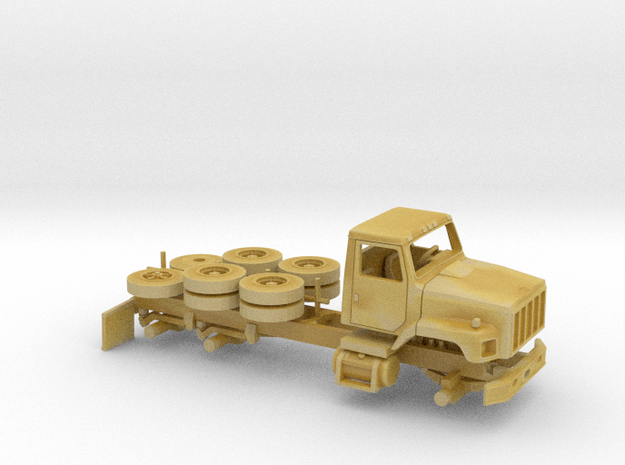 1/87 International S2600 Cab and Frame Kit in Tan Fine Detail Plastic