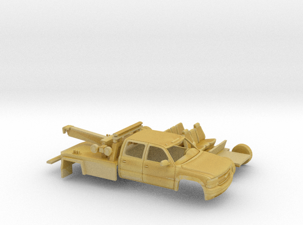1/87 1999-02 Chevy Silverado CrewCab Wrecker Kit in Tan Fine Detail Plastic