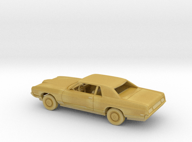 1/64 1971 Ford LTD Coupe Kit in Tan Fine Detail Plastic