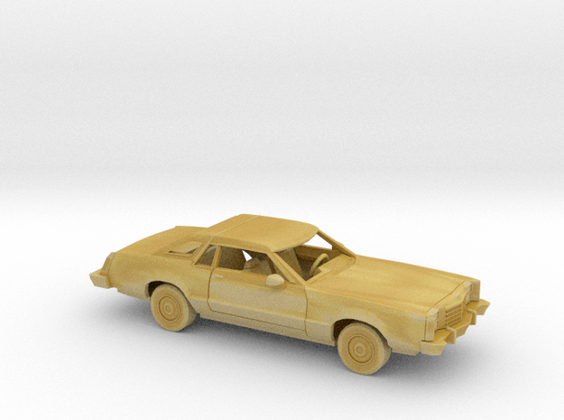 1/87 1977-79 Ford LTD II Brougham Coupe Kit in Tan Fine Detail Plastic