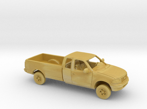 1/87 1997-2004 Ford F Series ExtCab LongBed Kit in Tan Fine Detail Plastic
