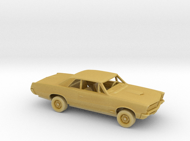 1/87 1965 Pontiac GTO Kit in Tan Fine Detail Plastic